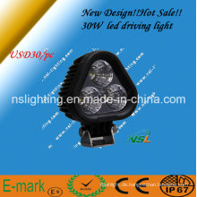 High Power 30W, superhelle LED Arbeitslampe, wasserdicht IP67